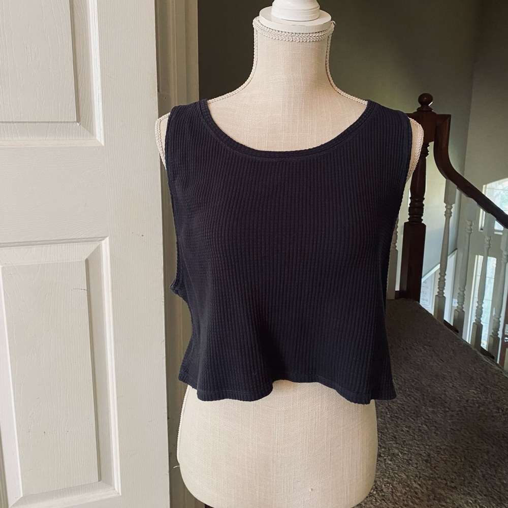 NWT aerie Ribbed Crop Tank